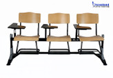 صندلی دانشجویی چوبی MDF دسته دار-11