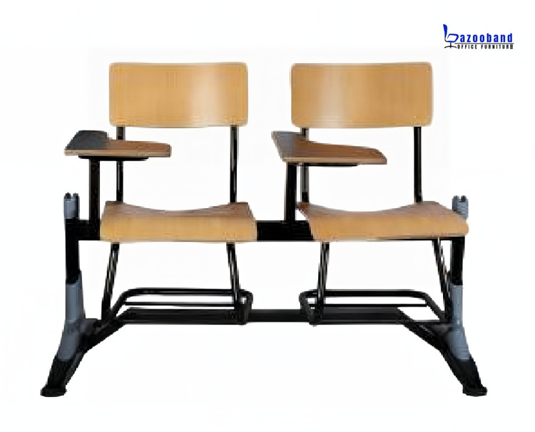 صندلی دانشجویی چوبی MDF دسته دار-3