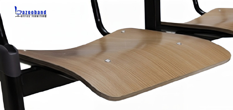 صندلی دانشجویی چوبی MDF دسته دار-9