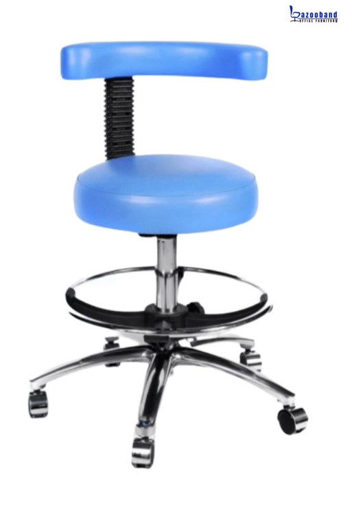 صندلی کانتر تابوره پایه چرخدار4