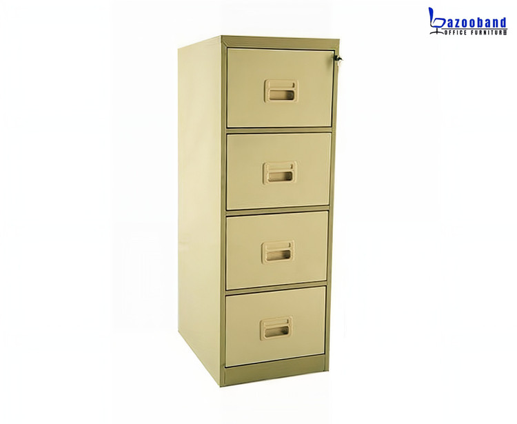 فایل اداری قلزی قفل دار چهار کشابه-6