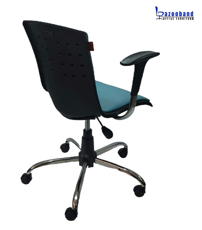 صندلی چرخدار و گردان کارشناسی رویال-4