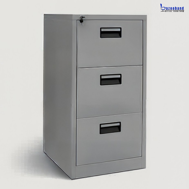 فایل اداری فلزی قفل دار سه کشابه13