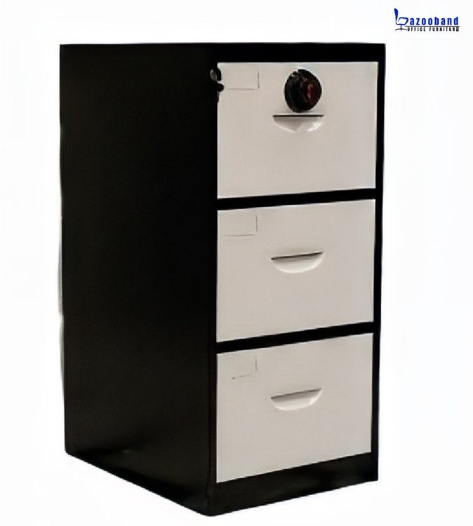 فایل اداری فلزی قفل دار سه کشابه15