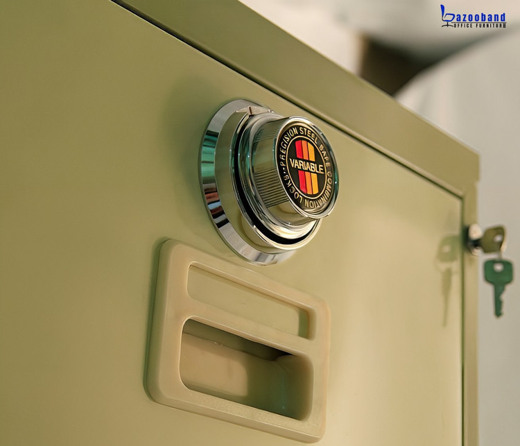 فایل اداری فلزی قفل دار سه کشابه11