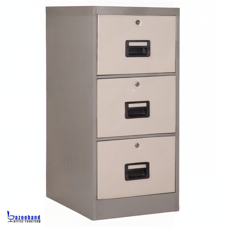 فایل اداری فلزی قفل دار سه کشابه3