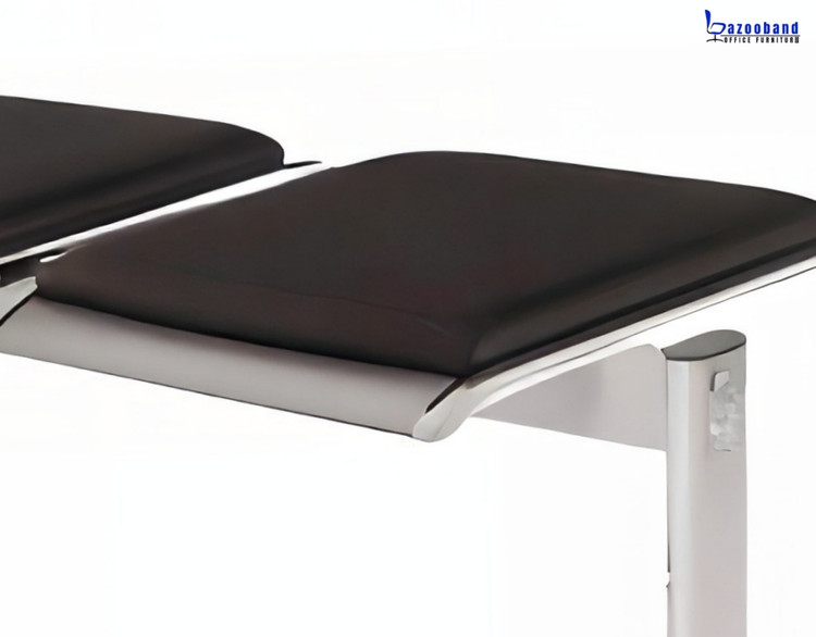 صندلی انتظار ردیفی بدون پشتی تشک دار2