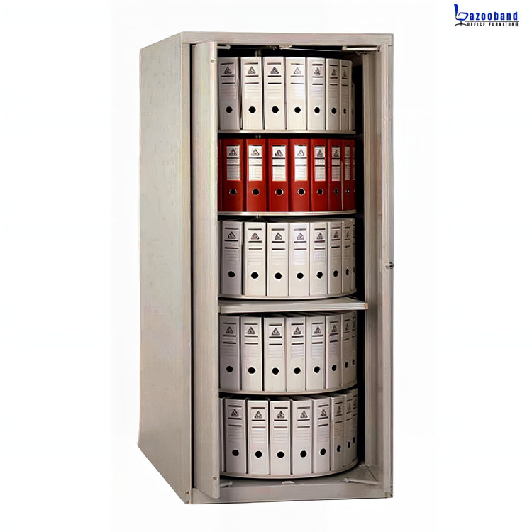 کمد فلزی بایگانی گردان دو درب زونکن خور4