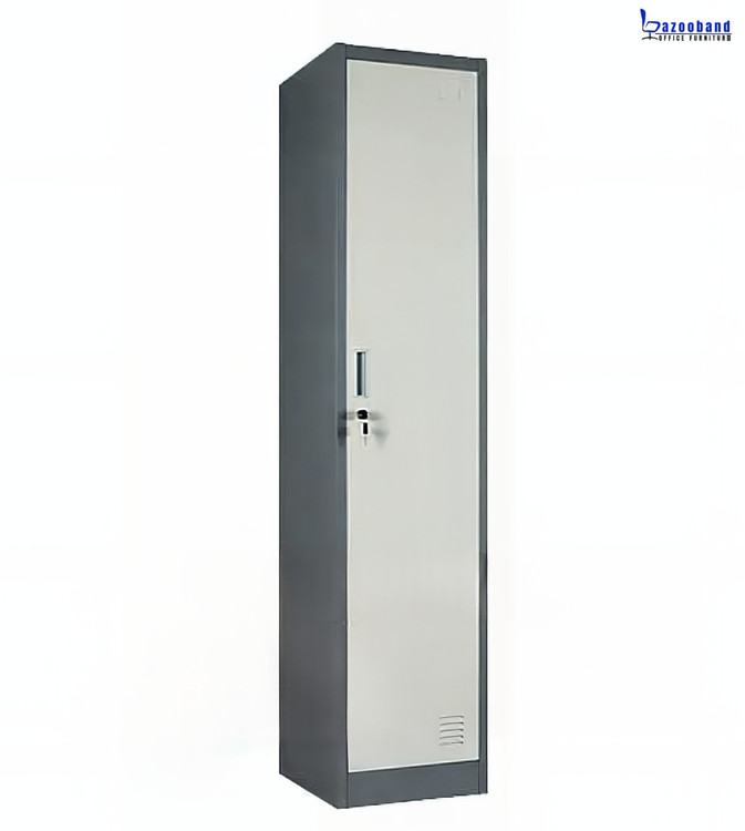 کمد رختکن فلزی تک درب ۱