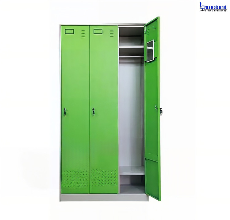 کمد رختکن فلزی تک درب ۷