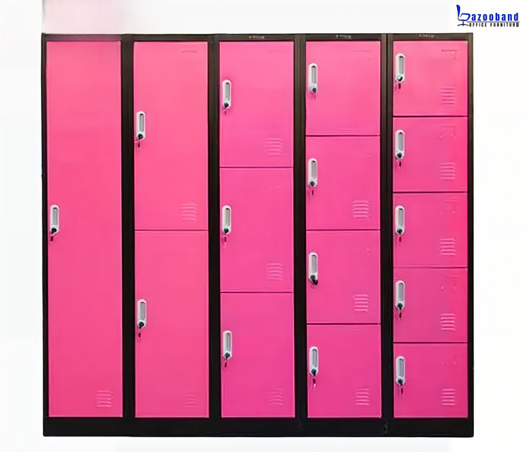 کمد رختکن فلزی تک درب ۱۱