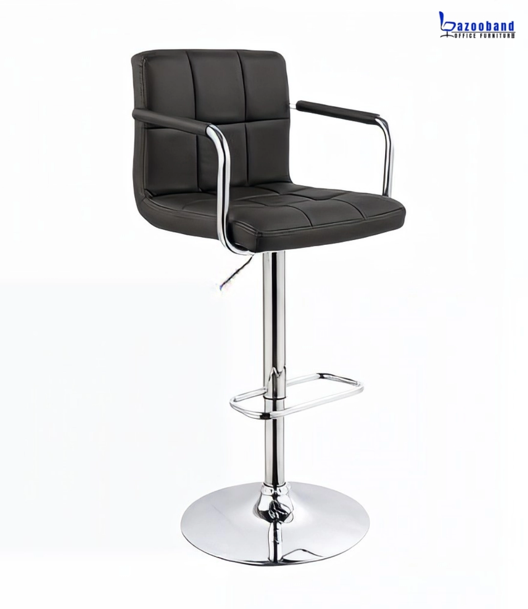 صندلی کانتر مدل کیوب دسته دار با کد E609