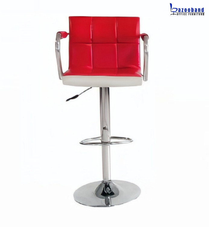 صندلی کانتر مدل کیوب دسته دار با کد E609-8