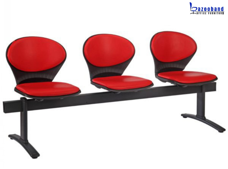 صندلی صدفی انتظار به صورت ردیف های دو نفره، سه نفره و چهار نفره