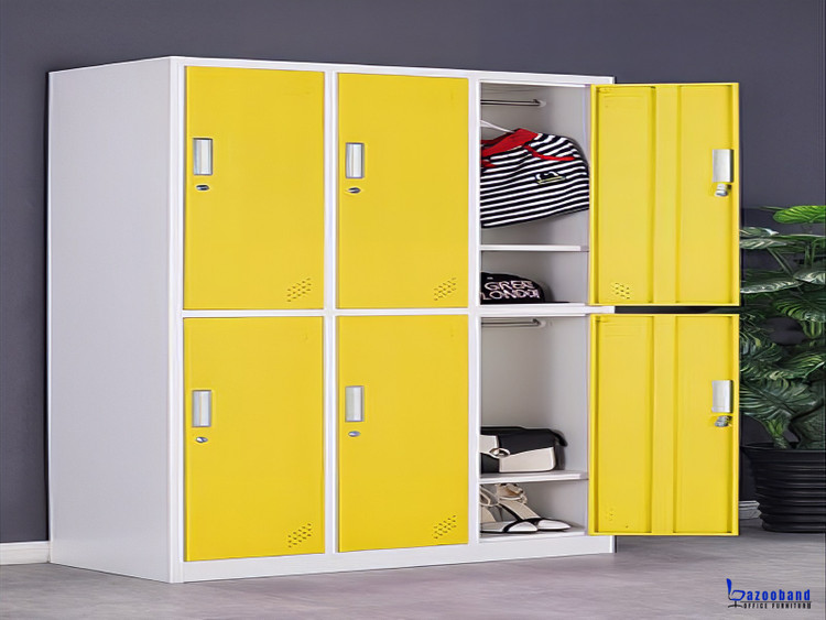 کمد رختکن فلزی ایستاده چند درب8