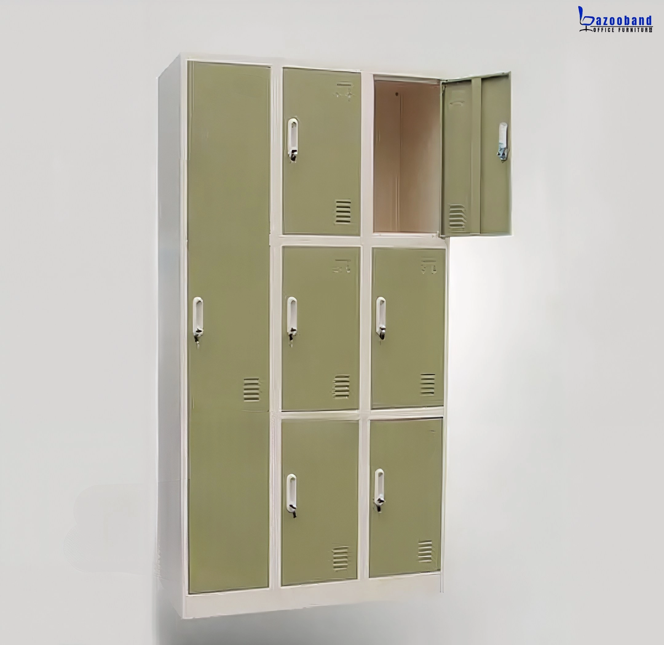 کمد رختکن فلزی ایستاده چند درب10