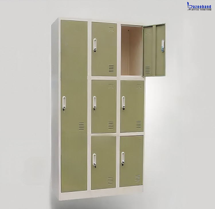 کمد رختکن فلزی ایستاده چند درب10