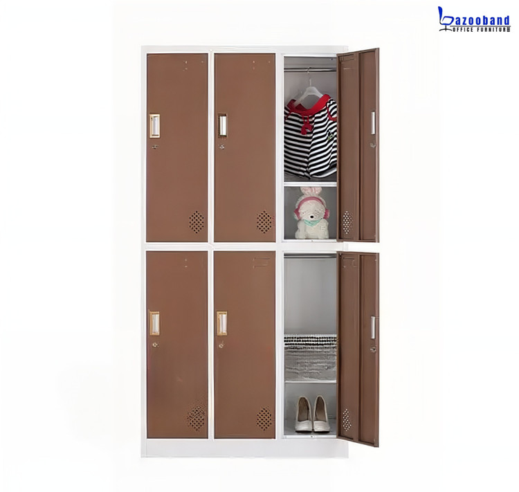 کمد رختکن فلزی ایستاده چند درب13