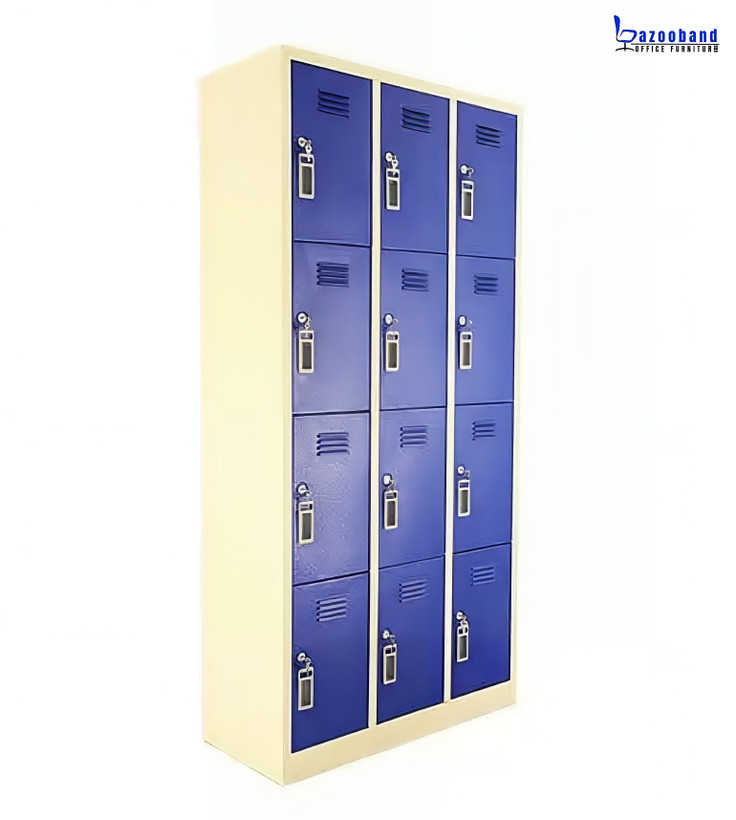 کمد رختکن فلزی ایستاده چند درب