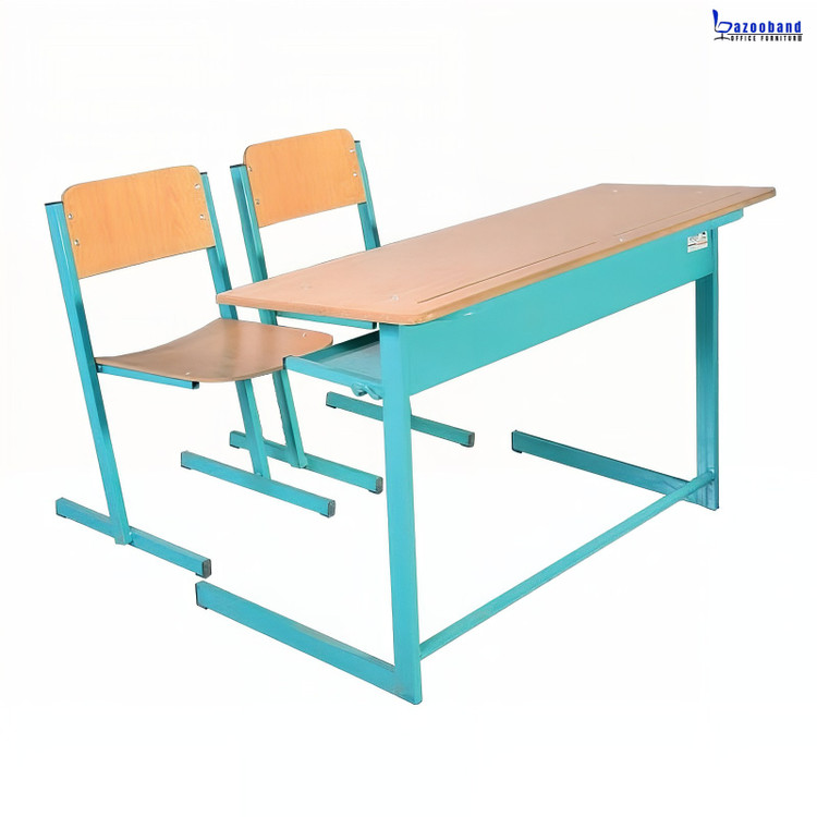 نیمکت و صندلی دانش آموزی دو نفره