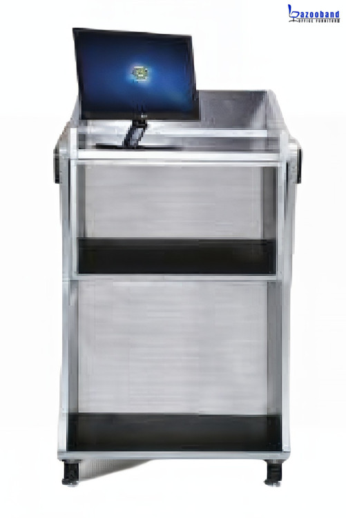 تریبون سخنرانی طرح توری دار ساده