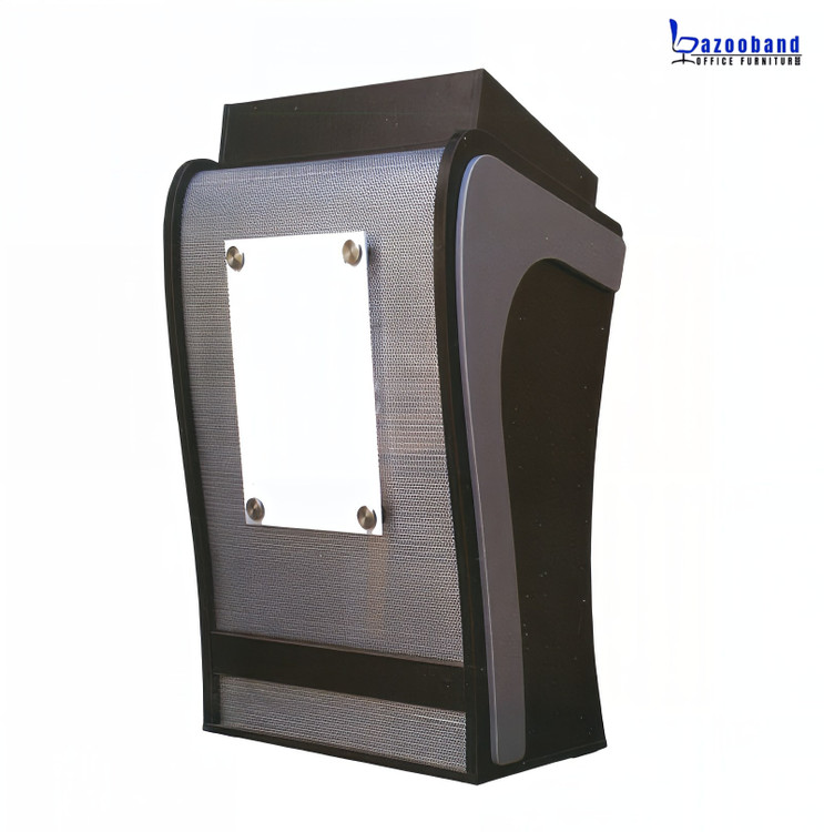 تریبون سخنرانی طرح توری دار ساده