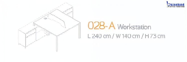 میز کار گروهی کد 028A