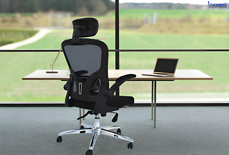 صندلی مدیریتی مدل T880-B دارای زیر زیرسری و کمری قابل تنظیم