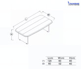 میز کنفرانسی بزرگ کد 505