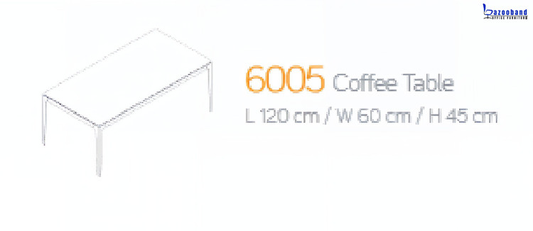 میز جلو مبلی یا کافی تیبل کد 6005