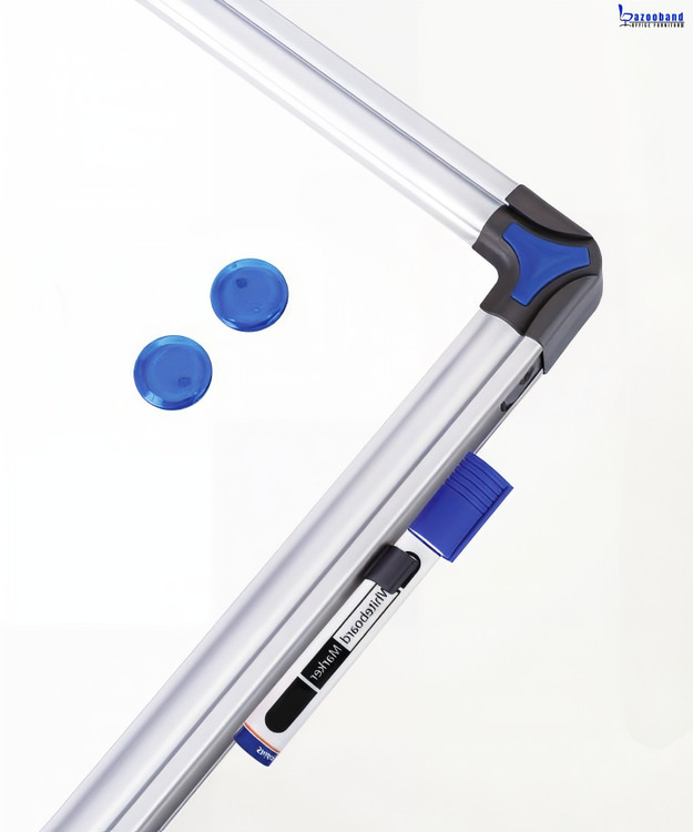 تابلو وایت برد مغناطیسی آموزشی به صورت ثابت و پایه دار متحرک