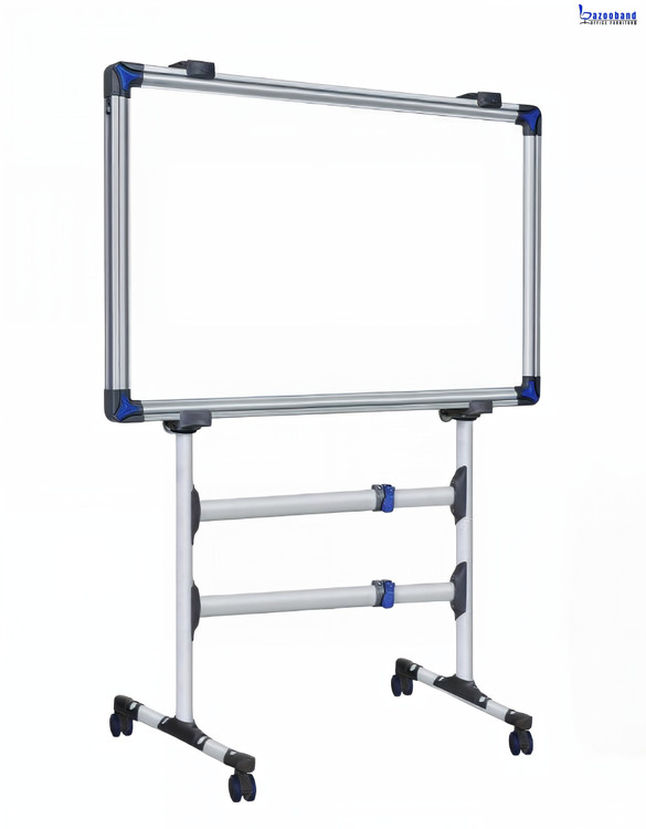 تابلو وایت برد مغناطیسی آموزشی به صورت ثابت و پایه دار متحرک