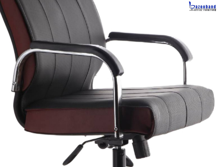 صندلی مدیریتی گردان و جک دار برگامو با کد BR-100