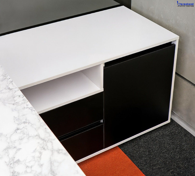 میز مدیریت ترکیب ام دی اف، فلز و آلومینیوم کد 1009