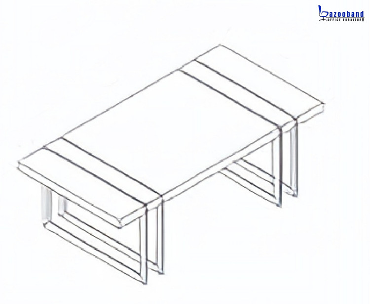 میز جلو مبلی یا کافی تیبل کد 6008