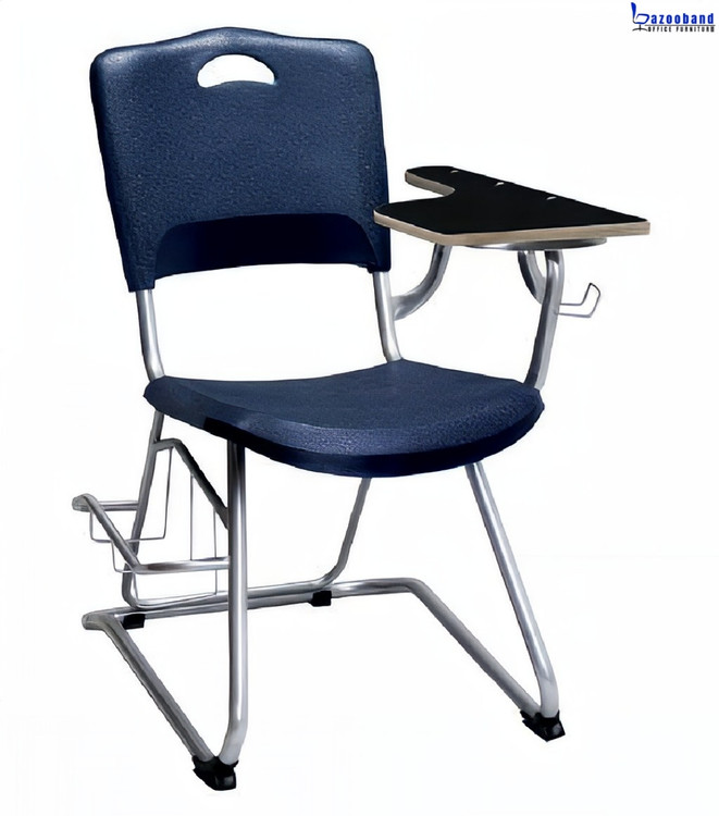 صندلی فایبرگلاس دانشجویی دسته دار