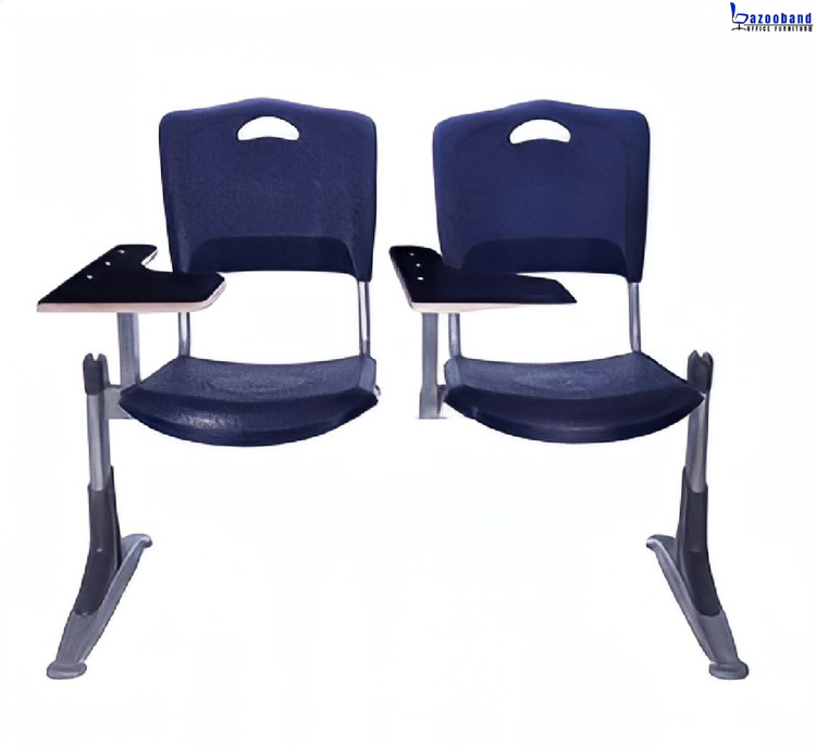 صندلی فایبرگلاس دانشجویی دسته دار و ردیفی