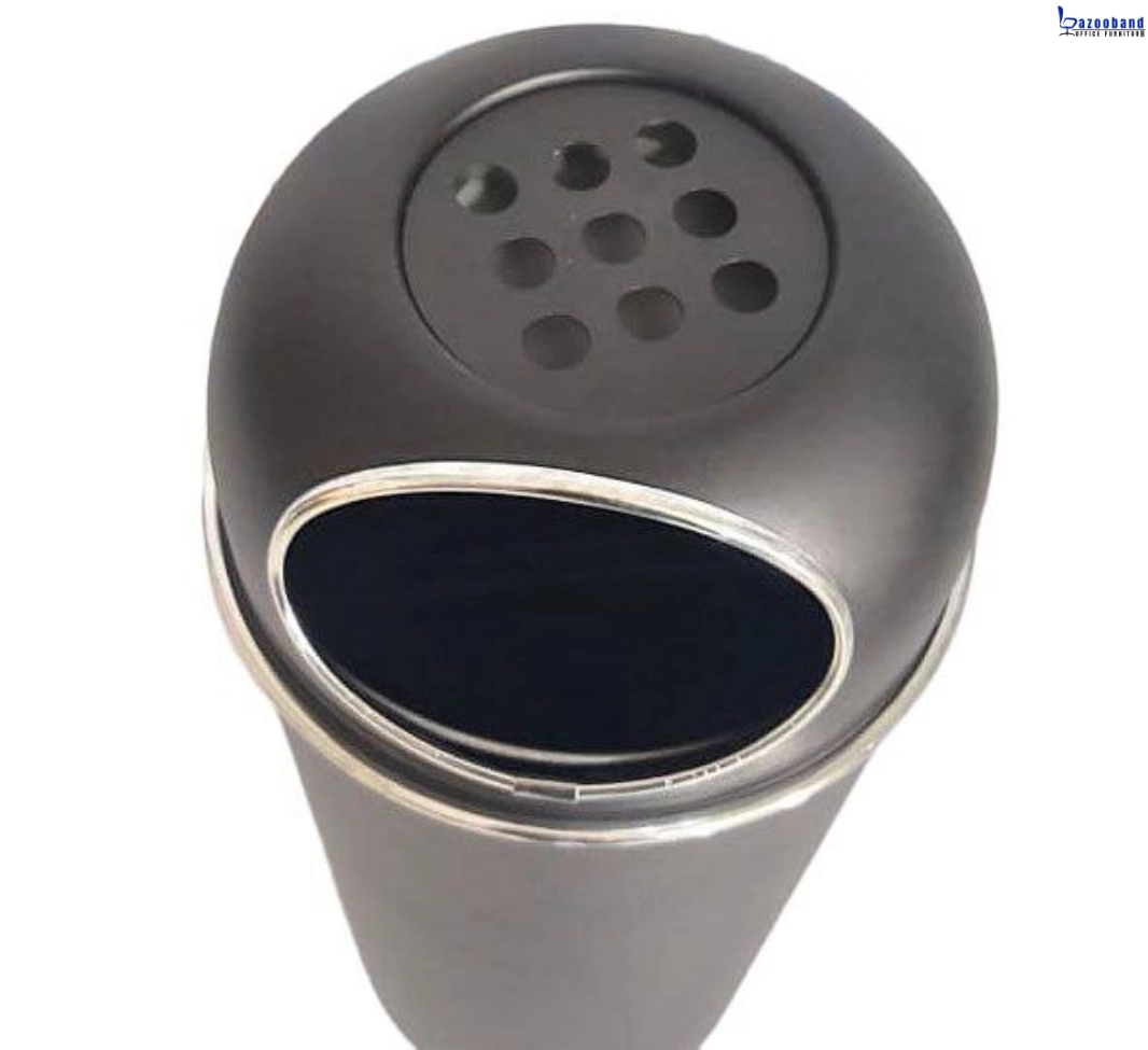 سطل زباله زیرسیگاری دار یا کله قندی با کد L70