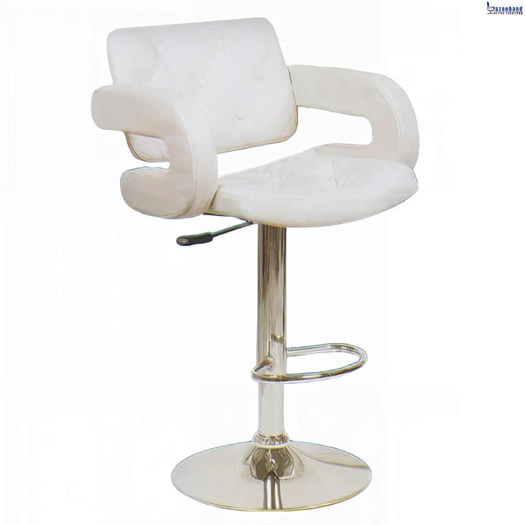 صندلی کانتر جکدار و لمسه کاری مدل هیونا