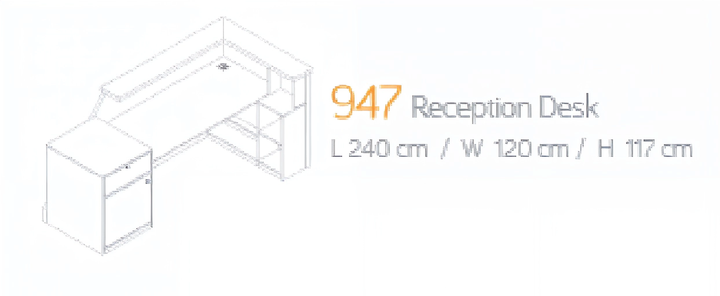 میز کانتر و پیشخوان مدرن کد 947