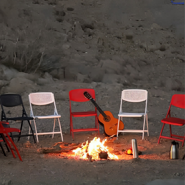 صندلی تاشو فلزی چند منظوره