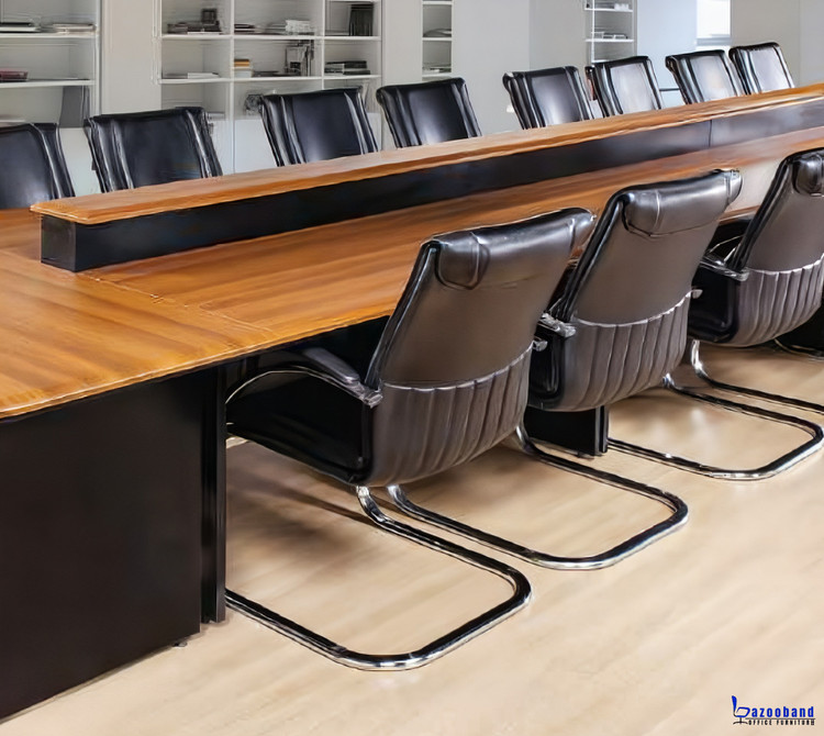 میز کنفرانس تماماً ام دی اف با روکش وکیوم کد 589