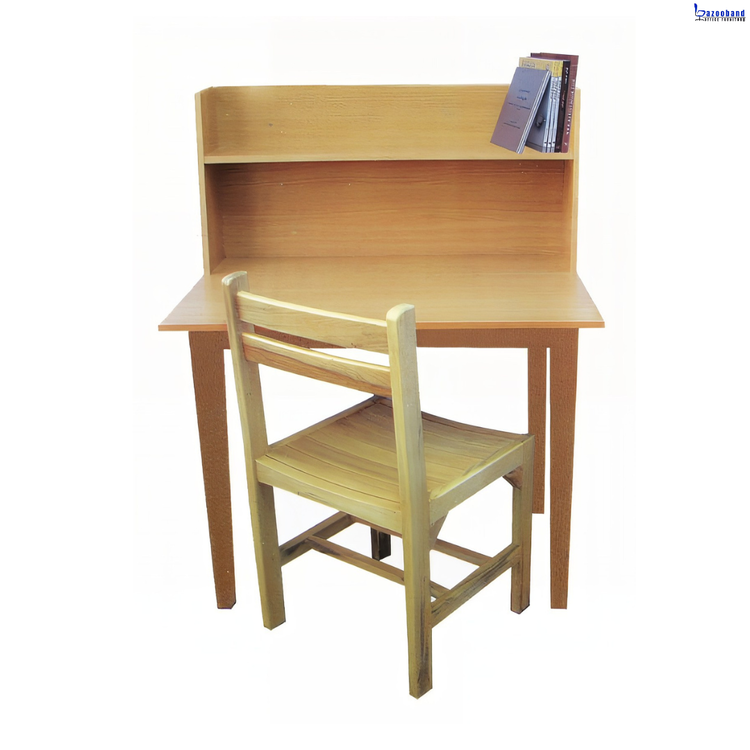 میز مطالعه چوبی طرح نفیس به صورت یک نفره