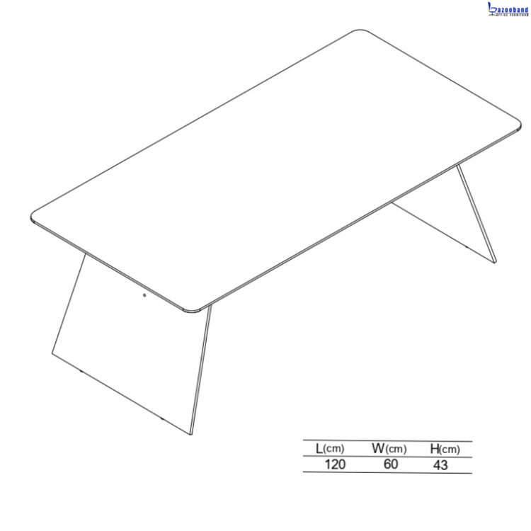 میز جلو مبلی یا کافی تیبل کد 6006