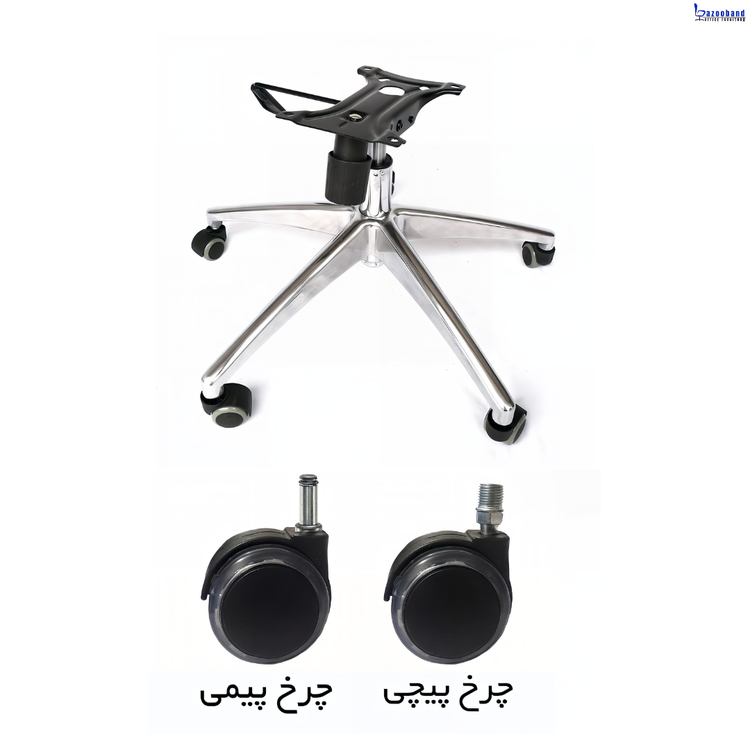 صندلی مدیریتی گردان و جک دار کد RL500