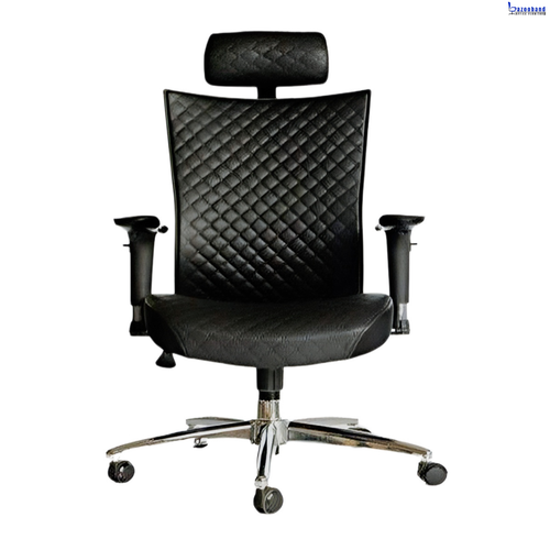صندلی مدیریتی چرخ دار چرمی با کد L80-LA