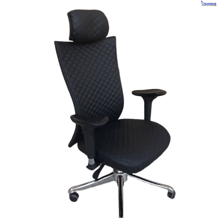 صندلی مدیریتی چرخ دار چرمی با کد L80-LA