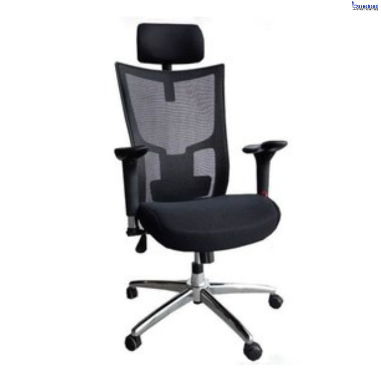 صندلی مدیریتی چرخ دار و جک دار مش توری با کد L80-ZM