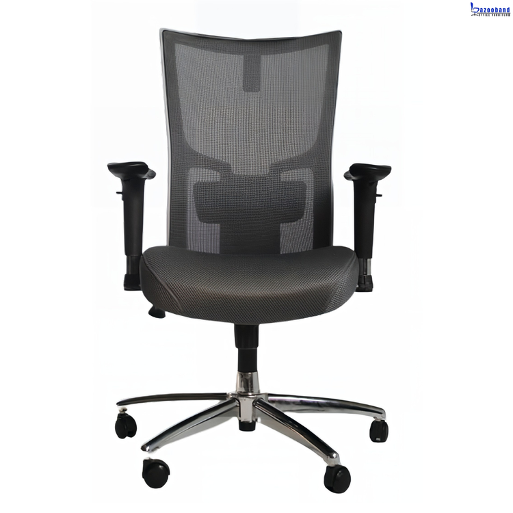 صندلی کارشناسی مش توری دارای جک تنظیم ارتفاع کد L70-ZM