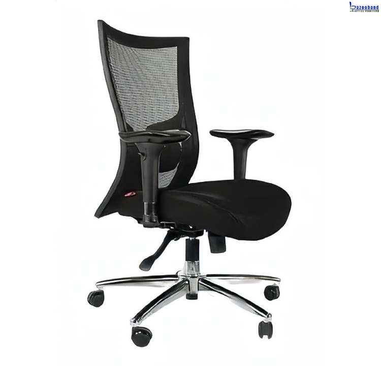 صندلی کارشناسی مش توری دارای جک تنظیم ارتفاع کد L70-ZM